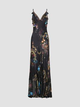 Camilla Women's Silk Maxi Slipdress