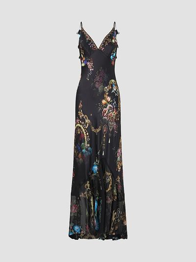 Camilla Women's Silk Maxi Slipdress