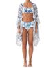 Camilla Women's The Porcelain Floral Silk Shrug - 1