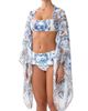 Camilla Women's The Porcelain Floral Silk Shrug - 2