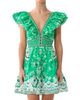 Camilla Women's Tiered Floral Cotton Minidress - 3