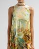Camilla Women's Va Va Vint Printed A-Line Silk Maxi Dress - 5