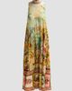 Camilla Women's Va Va Vint Printed A-Line Silk Maxi Dress - 6