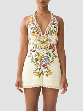 Camilla Women's Va Va Vintage Halter Romper