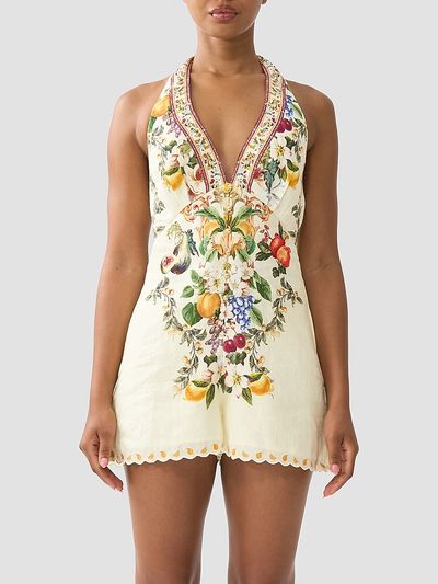 Camilla Women's Va Va Vintage Halter Romper
