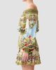 Camilla Women's Wanderlust Empire Print Silk Off-the-Shoulder Mini Dress - 5