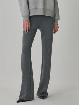 camino Elastic Bootcut Lightweight Pants [Gray]
