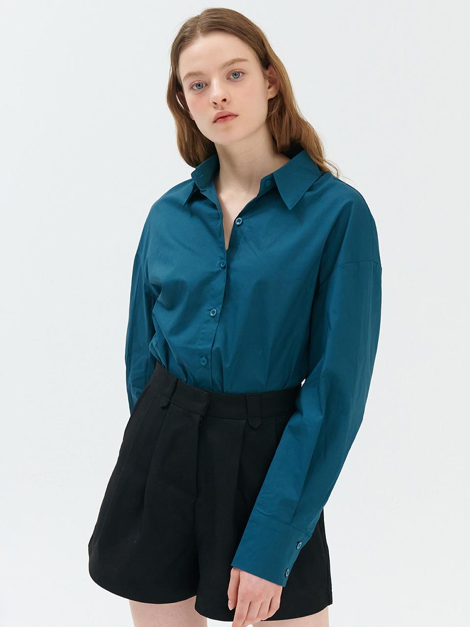 camino OVER SIZE SHIRT GREEN
