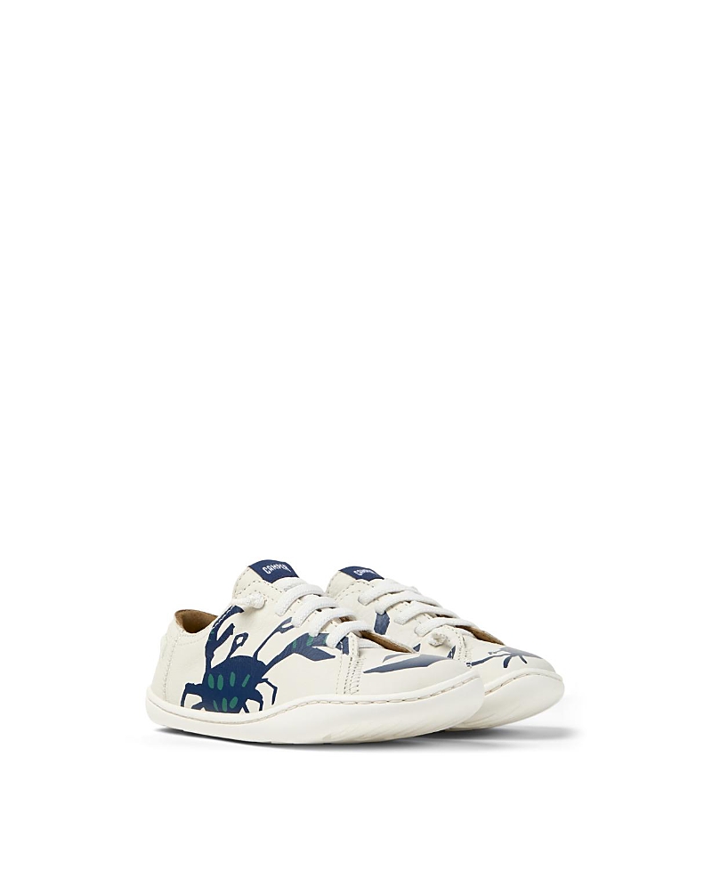 Camper Camper Boys' Peu Cami Mismatched Leather Flats