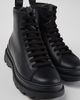 Camper Camper Brutus+ Leather Ankle Boots in Black, Women's at Urban Outfitters - 1