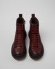 Camper Camper Brutus+ Leather Ankle Boots in Burgundy, Women's at Urban Outfitters - 4