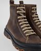 Camper Camper Brutus+ Nubuck Ankle Boots in Washed Brown, Women's at Urban Outfitters - 1