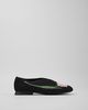 Camper Camper Casi Myra Twins Leather Ballerina Shoe in Black, Women's at Urban Outfitters - 3