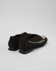 Camper Camper Casi Myra Twins Leather Ballerina Shoe in Black, Women's at Urban Outfitters - 4