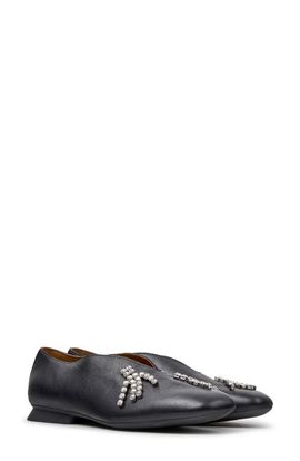 Camper Camper Casi Myra Twins Leather Ballet Flat