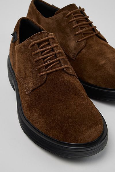 Camper Camper Dean Suede Oxford Shoe in Brown, Men's at Urban Outfitters