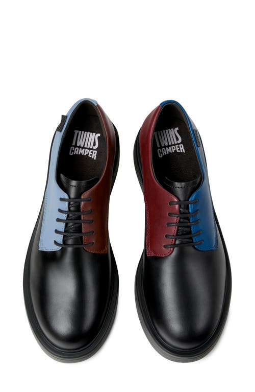 Camper Camper Dean Twins Colorblock Leather Derby