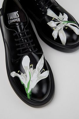 Camper Camper Dean Twins Leather Oxford Shoe in Black, Women's at Urban Outfitters
