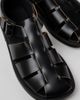 Camper Camper Don Leather Fisherman Sandal in Black, Men's at Urban Outfitters - 1