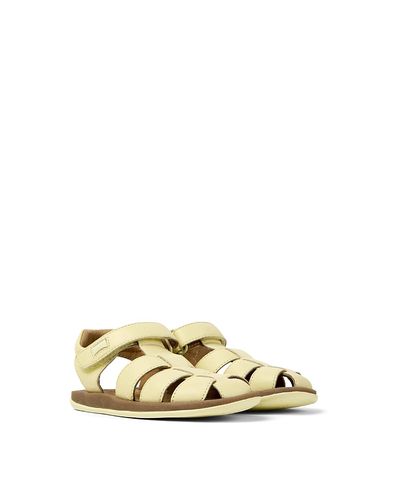 Camper Camper Girls' Bicho Closed Leather Sandals