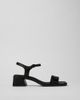 Camper Camper Kora Leather Sandal in Black, Women's at Urban Outfitters - 2