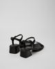 Camper Camper Kora Leather Sandal in Black, Women's at Urban Outfitters - 3