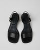 Camper Camper Kora Leather Sandal in Black, Women's at Urban Outfitters - 4