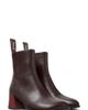 Camper Camper Kora Twins Leather Zip Up Boot - 1