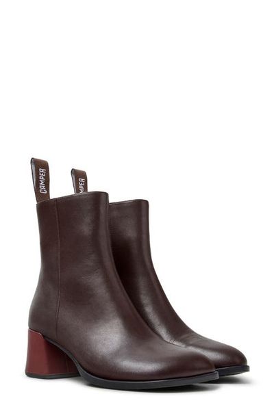 Camper Camper Kora Twins Leather Zip Up Boot