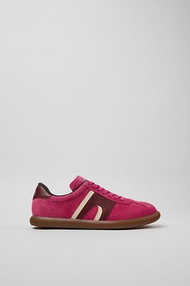 Camper Camper Pelotas Soller Suede Sneakers in Rose, Women's at Urban Outfitters