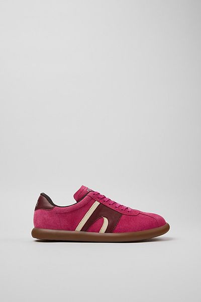 Camper Camper Pelotas Soller Suede Sneakers in Rose, Women's at Urban Outfitters
