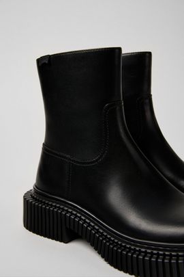Camper Camper Pix Berlin Leather Ankle Boot in Black, Women's at Urban Outfitters
