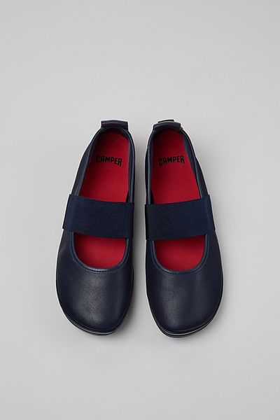 Camper Right Nina Ballet Flat In Blue