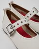Camper Camper Right Nina Buckle Ballerinas Shoe in White, Women's at Urban Outfitters - 2