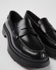 Camper Camper Walden Leather Loafers in Black, Women's at Urban Outfitters - 1