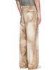 CAMPERLAB CAMPERLAB Beige Corduroy Print Denim Loose Jeans - 3