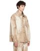 CAMPERLAB CAMPERLAB Beige Corduroy Print Denim Shirt - 2