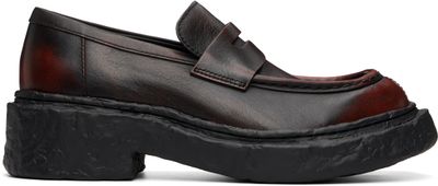 CAMPERLAB CAMPERLAB Black & Orange Vamonos Loafers