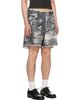 CAMPERLAB CAMPERLAB Black Corduroy Print Cutoff Shorts - 2
