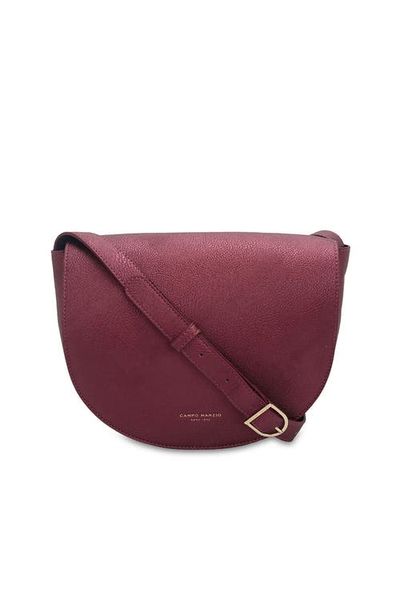 Campo Marzio Roma 1933 Campo Marzio Roma 1933 Christina Saddle Bag With Magnetic Button Closure