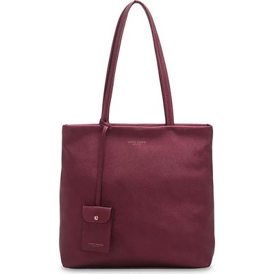 Campo Marzio Roma 1933 Campo Marzio Roma 1933 Olivia Structured Tote Shoulder Bag with Double Handles & Detachable Pouch