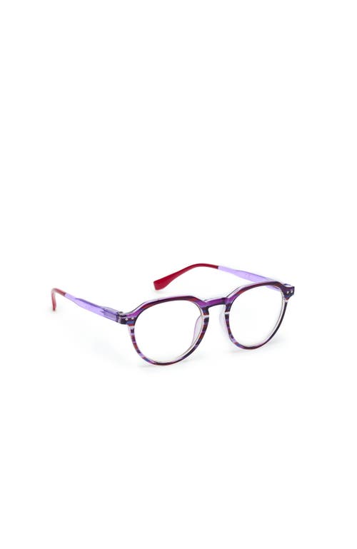 Campo Marzio Roma 1933 Campo Marzio Roma 1933 Striped Pattern Lightweight Reading Glasses 1.0 Eyewear