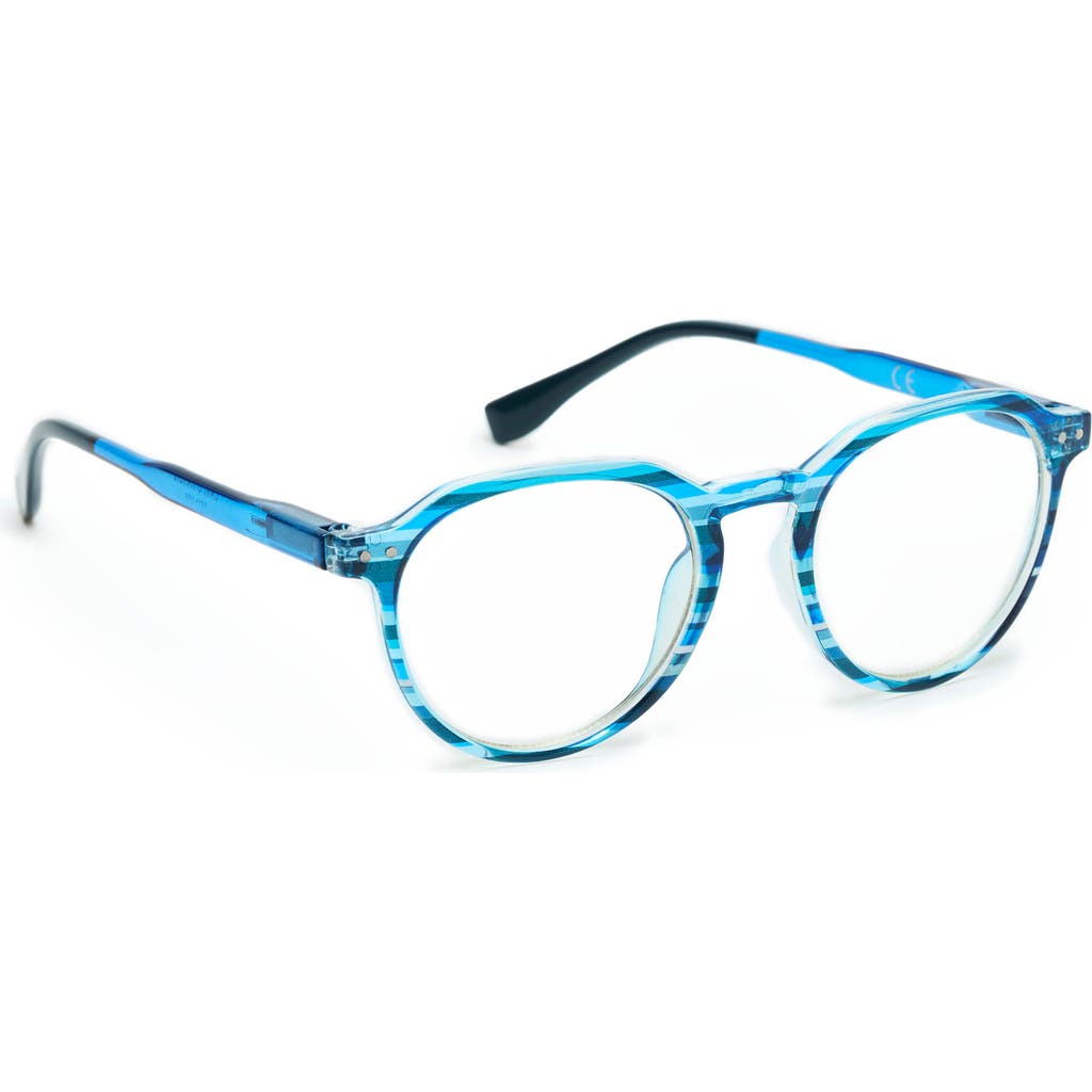 Campo Marzio Roma 1933 Campo Marzio Roma 1933 Striped Pattern Lightweight Reading Glasses 1.5 Eyewear