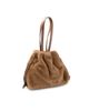 Campo Marzio Roma 1933 Campo Marzio Roma 1933 Sugar Faux Fur Shoulder Bag With Functional Drawstring - 2