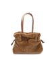Campo Marzio Roma 1933 Campo Marzio Roma 1933 Sugar Faux Fur Shoulder Bag With Functional Drawstring - 3