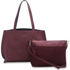 Campo Marzio Roma 1933 Campo Marzio Roma 1933 Tina Tote Two-Tone Design Bag With Clutch Bag