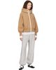 Canada Goose Canada Goose Beige Chilliwack Fleece White Disc Bomber Jacket - 4
