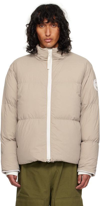 Canada Goose Canada Goose Beige Lawrence Puffer Down Jacket