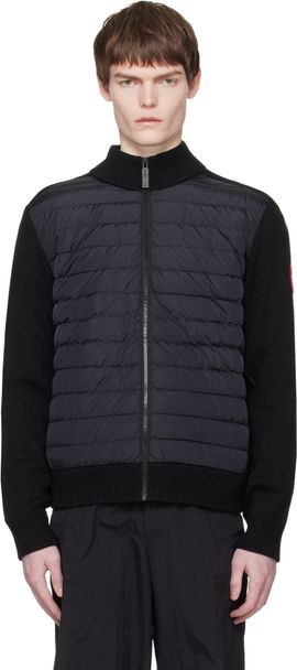 Canada Goose Canada Goose Black HyBridge Knit Down Jacket