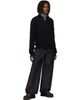 Canada Goose Canada Goose Black Mckinney Knit Quarter Zip Sweater - 5